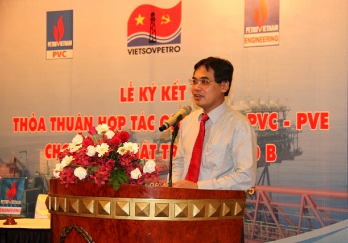 Vietsovpetro - PVC - PVE ký thỏa thuận hợp tác cho Dự án phát triển mỏ Lô B