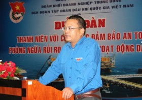 Thanh niên với công tác đảm bảo an toàn trong hoạt động dầu khí