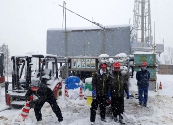 [Chùm ảnh] Người thợ khoan PV Drilling trên giàn khoan địa nhiệt ở Akita Nhật Bản