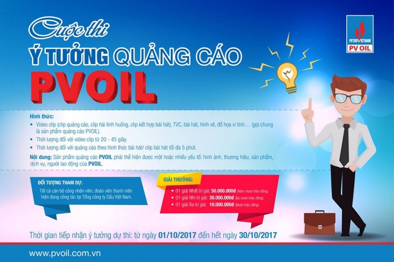 cuoc thi y tuong quang cao pvoil