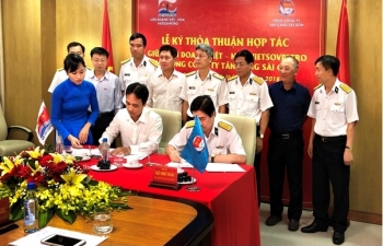 Vietsovpetro ký thỏa thuận hợp tác với Tổng Công ty Tân Cảng Sài Gòn