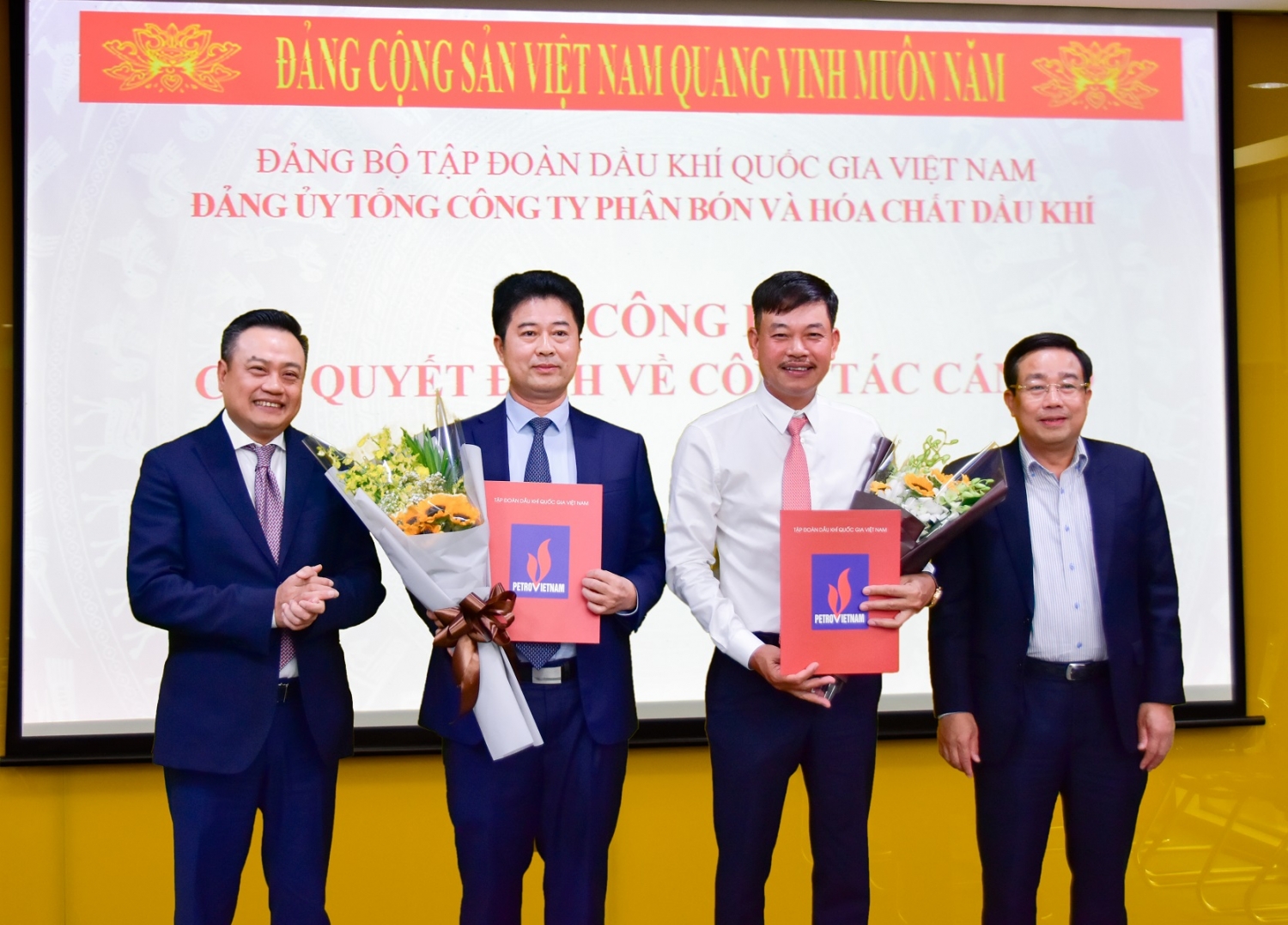 dong chi nguyen tien vinh nhan nhiem vu bi thu dang uy pvfcco