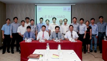 Bàn giao hệ thống xuất khí 26” dự án đường ống dẫn khí Nam Côn Sơn 2