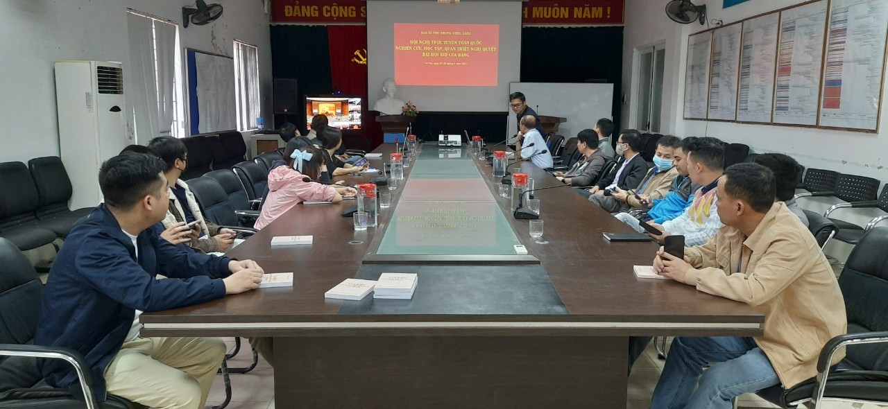 Đảng bộ Tập đoàn Dầu khí Quốc gia Việt Nam tham gia học tập, quán triệt Nghị quyết Đại hội XIII của Đảng