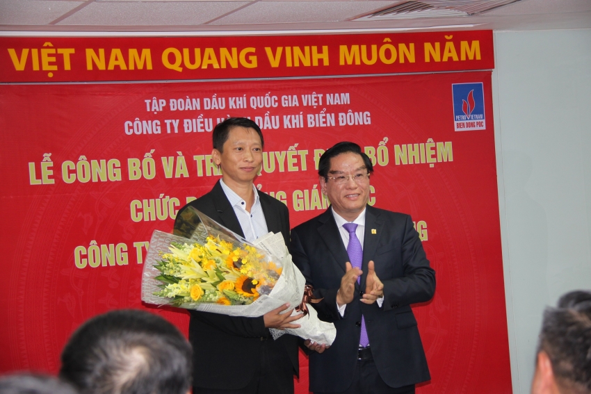 pvn trao quyet dinh bo nhiem tong giam doc biendong poc