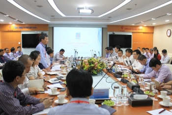 Tổng giám đốc PVN Lê Mạnh Hùng làm việc với PV GAS 
