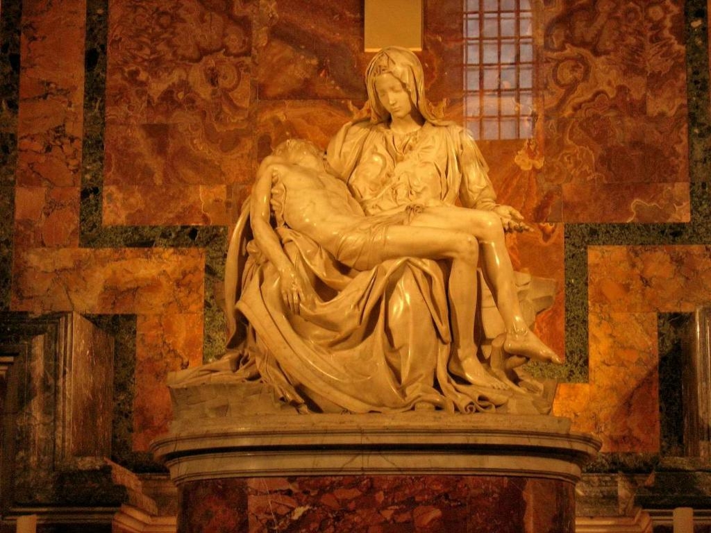 Pietà - Kiệt tác điêu khắc đẹp nhất của Michelangelo