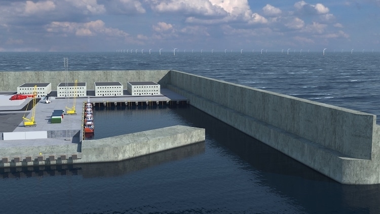 Đan Mạch xây đảo nhân tạo hàng tỷ USD để thu thập năng lượng gió