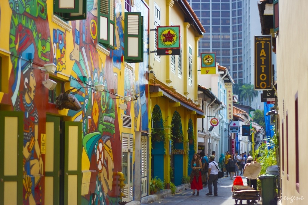 Khám phá Haji Lane: Con đường mua sắm đầy cá tính ở Singapore