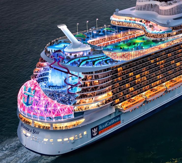 Tàu du lịch lớn nhất của Royal Caribbean sẽ đến Trung Quốc vào năm 2022