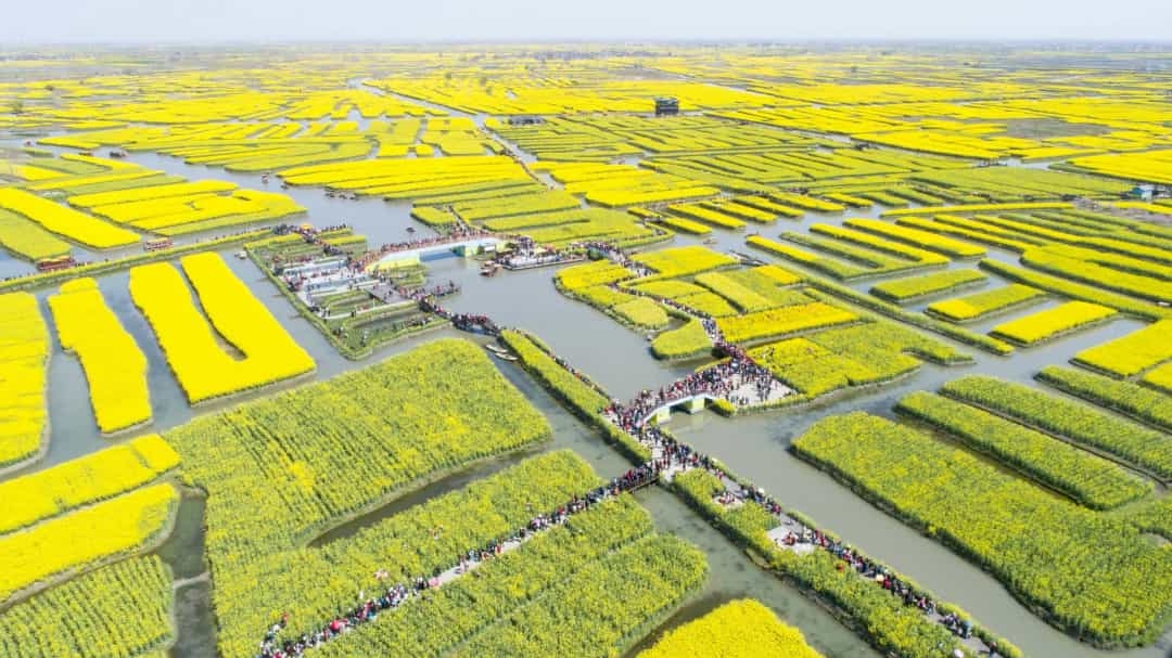 Phong cảnh hoa xuân đẹp hữu tình chỉ có ở Hưng Hóa, Trung Quốc