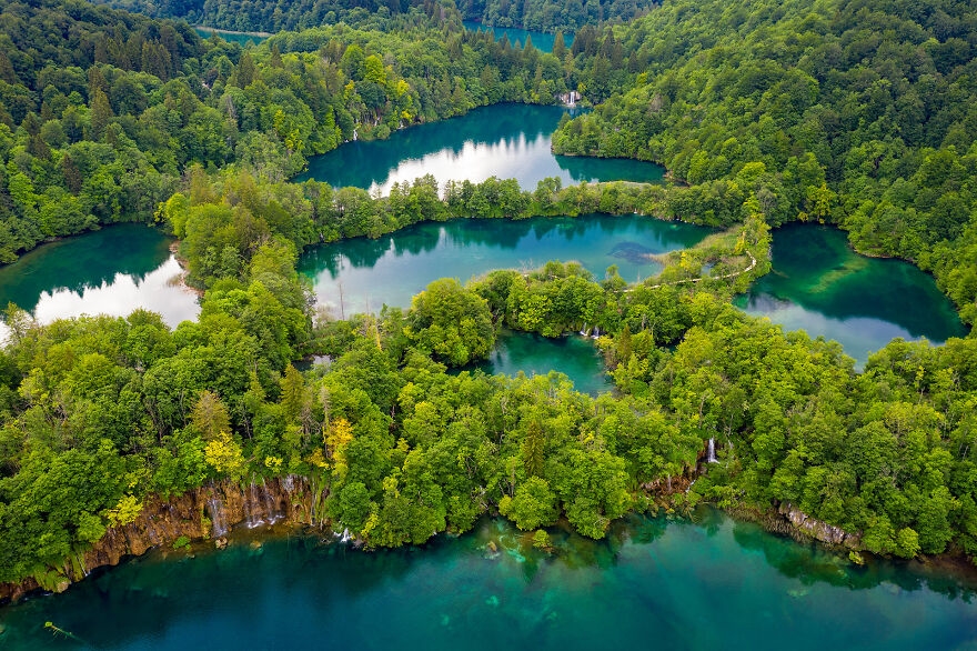Ngắm nhìn vẻ đẹp mê hoặc của hồ Plitvice, Croatia