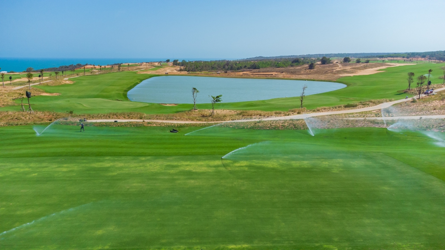 Cụm sân Golf PGA Ocean tại NovaWorld Phan Thiet sắp đưa vào vận hành vào giữa tháng 04/2021
