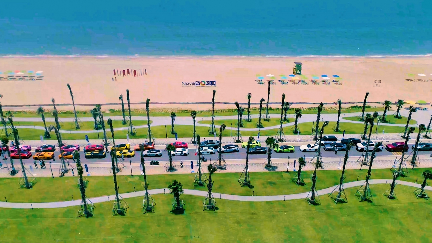 Công viên biển Bikini Beach 16 ha… là một trong những tiện ích nổi bật bao quanh PGA Golf Villas tại NovaWorld Phan Thiet