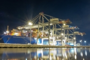 Cảng quốc tế Cái Mép đón tàu container có sức chứa lớn nhất từ trước đến nay