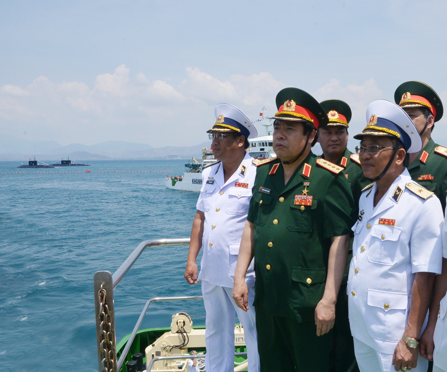 Đại tướng Phùng Quang Thanh luôn quan tâm đến biển, đảo và dành tình cảm đặc biệt đối với bộ đội Hải quân