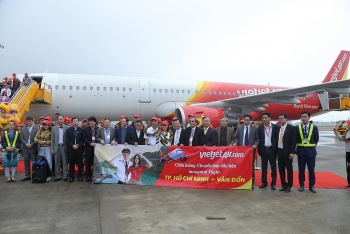 VietjetAir chính thức mở đường bay Vân Đồn - Thành phố Hồ Chí Minh