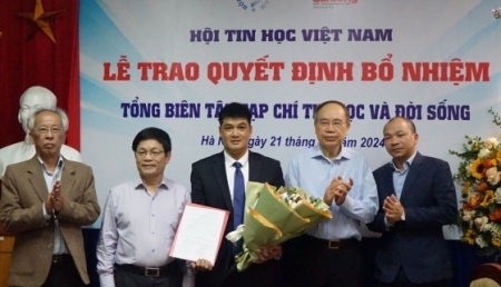 Bổ nhiệm Tổng Biên tập Tạp chí Tin học và Đời sống