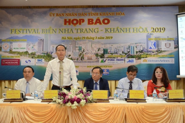 Khánh Hòa: Tổ chức họp báo về hoạt động, chương trình Festival Biển Nha Trang - Khánh Hòa lần thứ 9 năm 2019