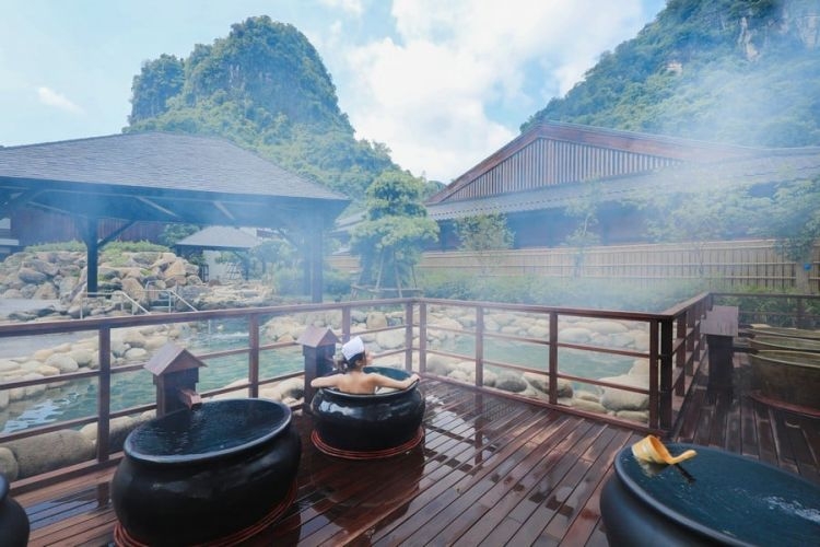 Trải nghiệm tắm Onsen mà không cần đến Nhật Bản