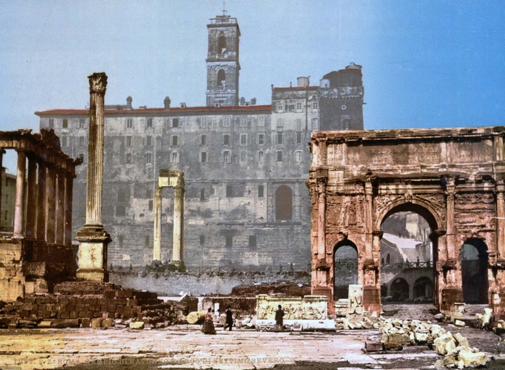 Rome những năm 1890 qua các bức ảnh cũ được phục chế