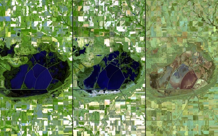Sự thay đổi của Trái đất trong 70 năm qua ảnh vệ tinh