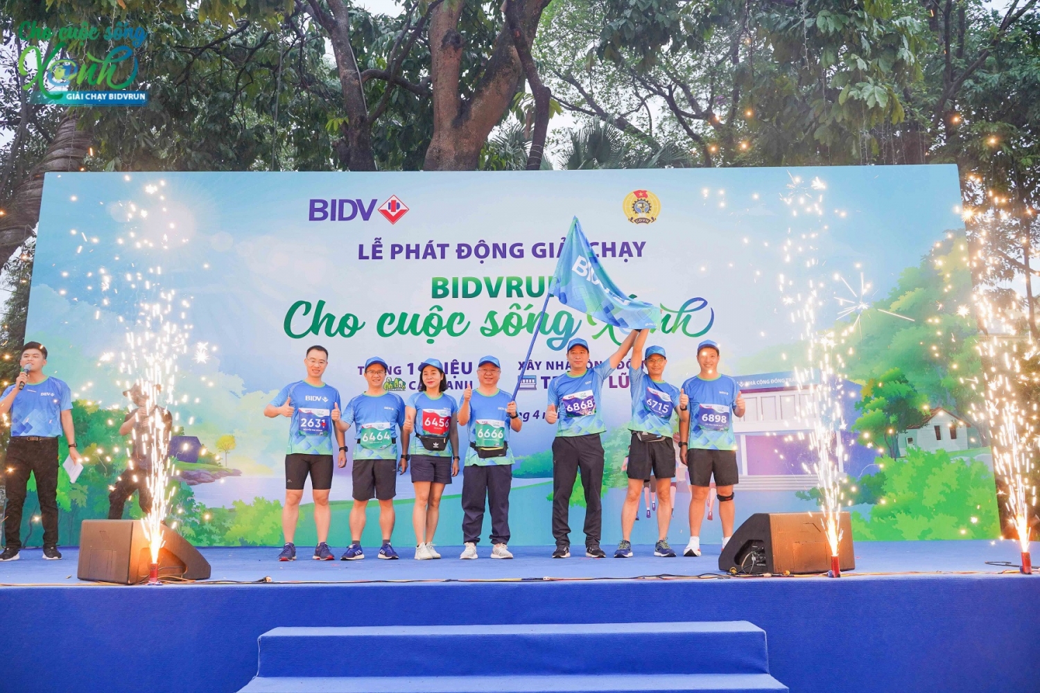 BIDV tổ chức giải chạy BIDVRUN - Cho cuộc sống Xanh