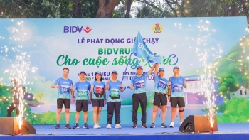 BIDV tổ chức giải chạy BIDVRUN - Cho cuộc sống Xanh