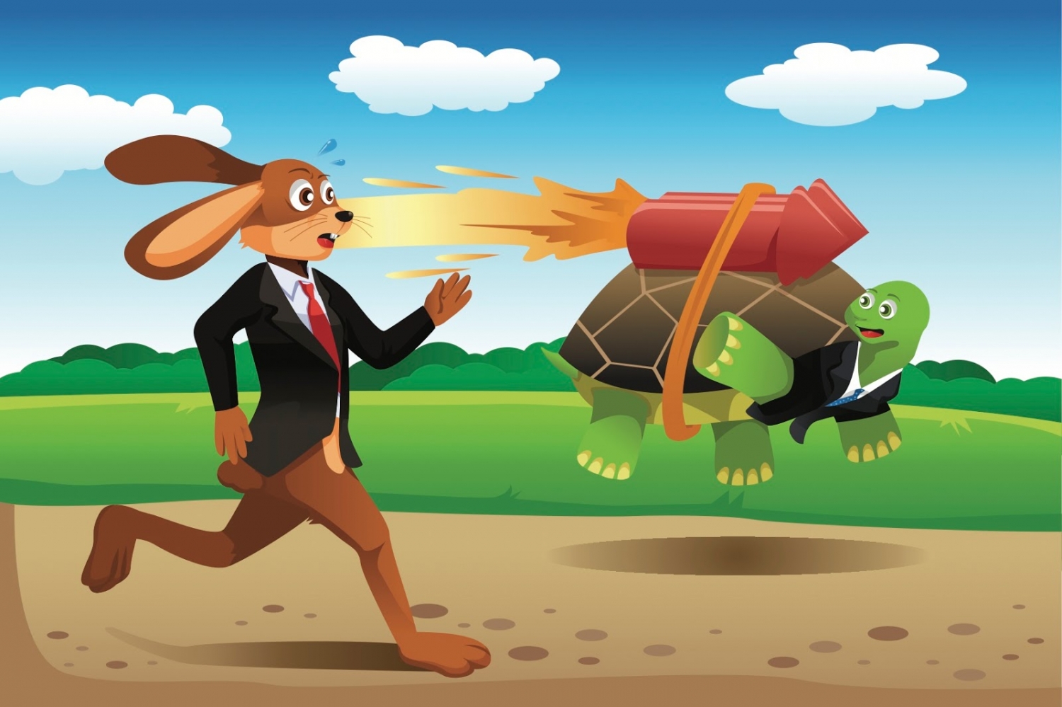 Cuộc đua giữa Thỏ và Rùa