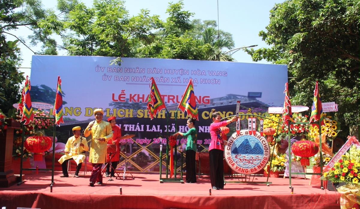 Đà Nẵng khai trương Làng du lịch sinh thái cộng đồng Thái Lai