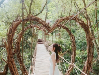 Trải nghiệm công viên trên cây độc đáo bậc nhất tại Việt Nam- Ozo Tree Top Park