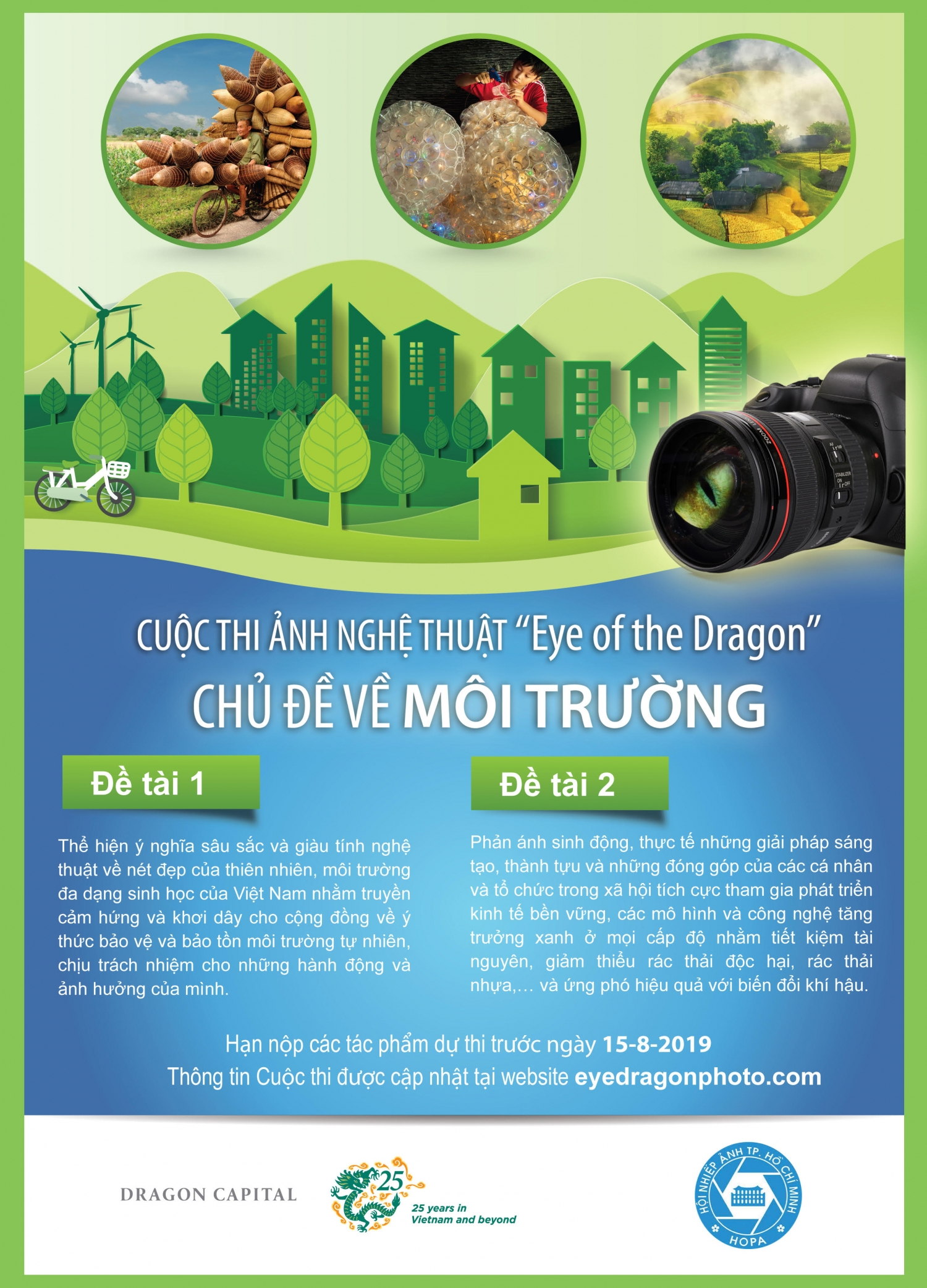 Phát động cuộc thi Eye of the Dragon - Chủ đề về Môi trường