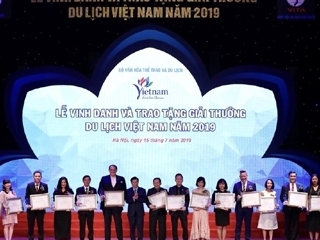 Vinh danh và trao tặng Giải thưởng Du lịch Việt Nam năm 2019