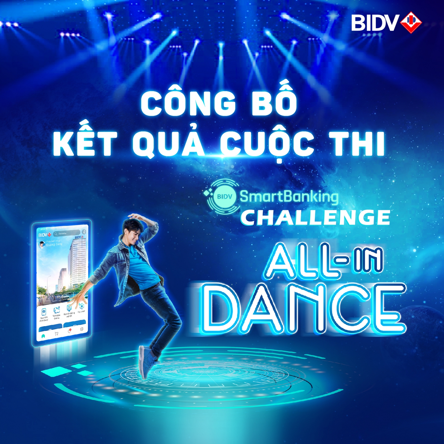 BIDV công bố kết quả cuộc thi vũ đạo Smartbanking Challenge