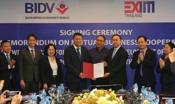 BIDV và EXIM Thái Lan ký kết Thỏa thuận hợp tác chung