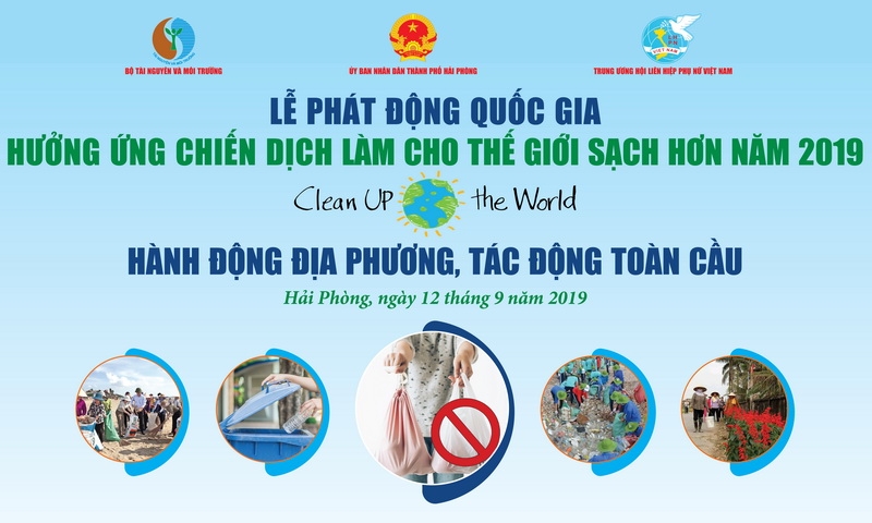 le phat dong quoc gia huong ung chien dich lam cho the gioi sach hon nam 2019