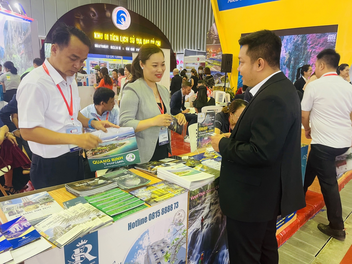 Du lịch Quảng Bình tích cực quảng bá tại Hội chợ Du lịch quốc tế ITE TP HCM 2022