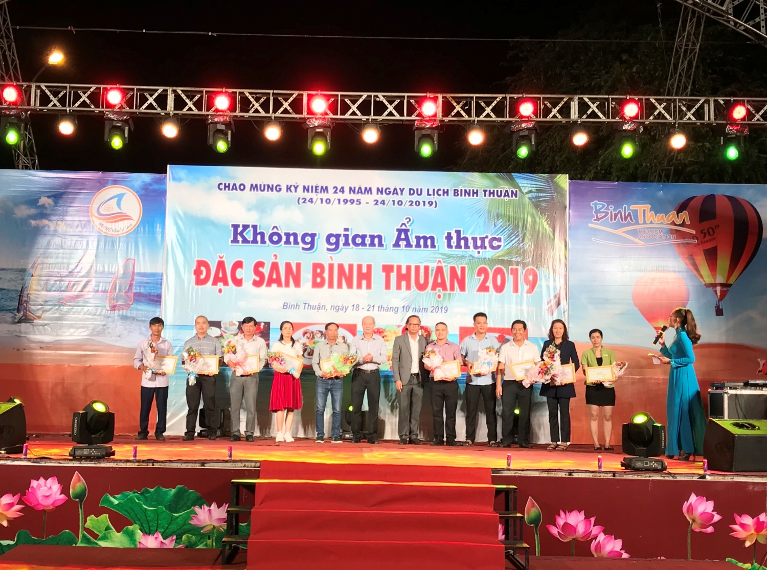 Khai mạc Không gian Ẩm thực, đặc sản Bình Thuận 2019