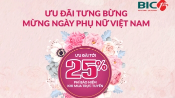BIC ưu đãi tới 25% phí bảo hiểm nhân ngày Phụ nữ Việt Nam