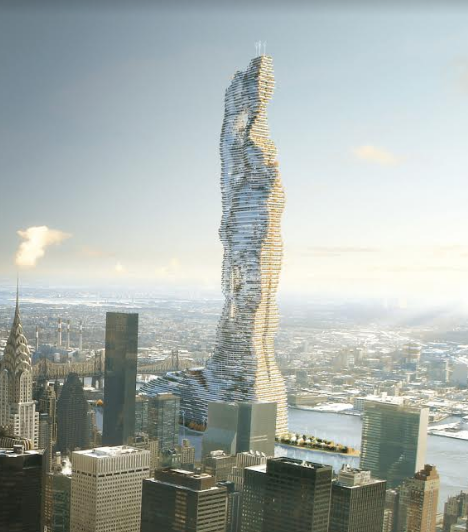 Tòa tháp cao nhất thế giới đốt cháy carbon sắp ra đời