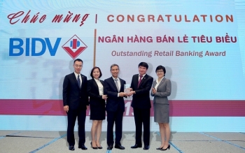 BIDV nhận cú đúp giải thưởng Ngân hàng Việt Nam tiêu biểu
