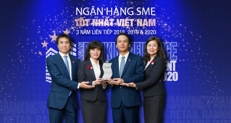 BIDV tiếp tục là “Ngân hàng SME tốt nhất Việt Nam”