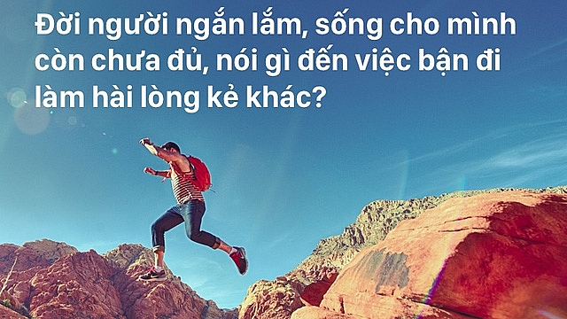 dung de cuoc doi ban bi chi phoi boi loi noi cua nguoi khac