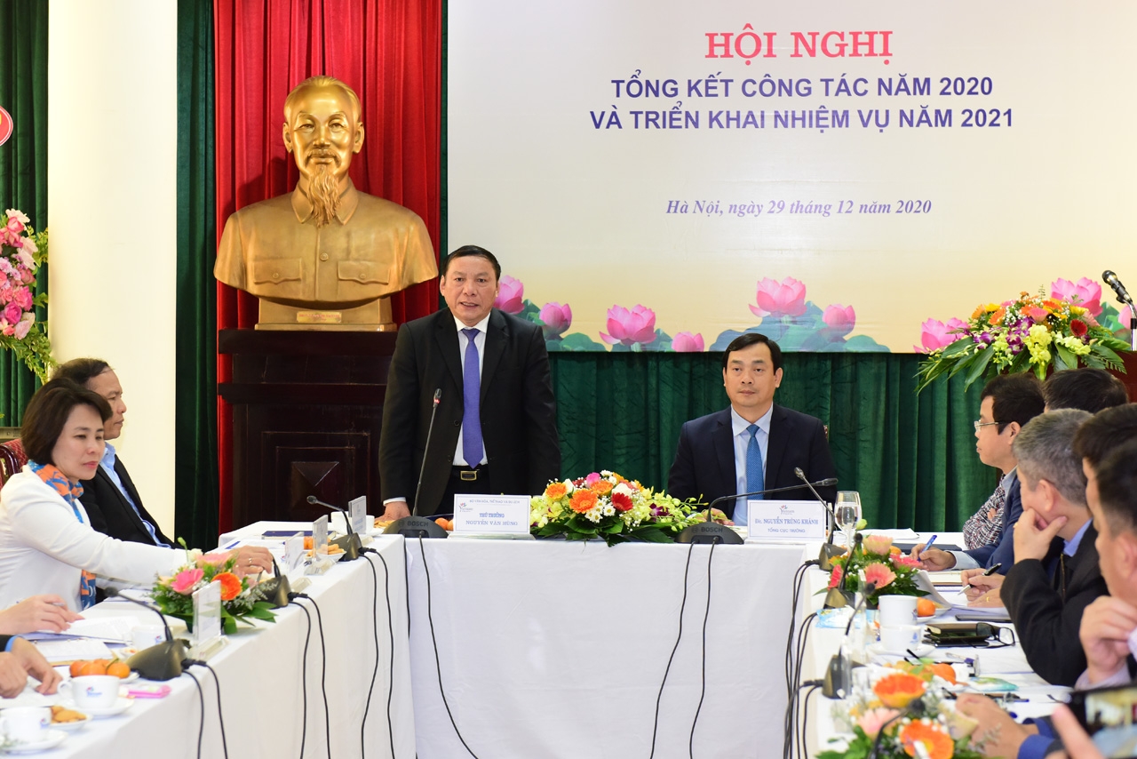 Thứ trưởng Nguyễn Văn Hùng: Năm 2021, ngành du lịch cần tăng cường liên kết, hành động quyết liệt để phục hồi và phát triển