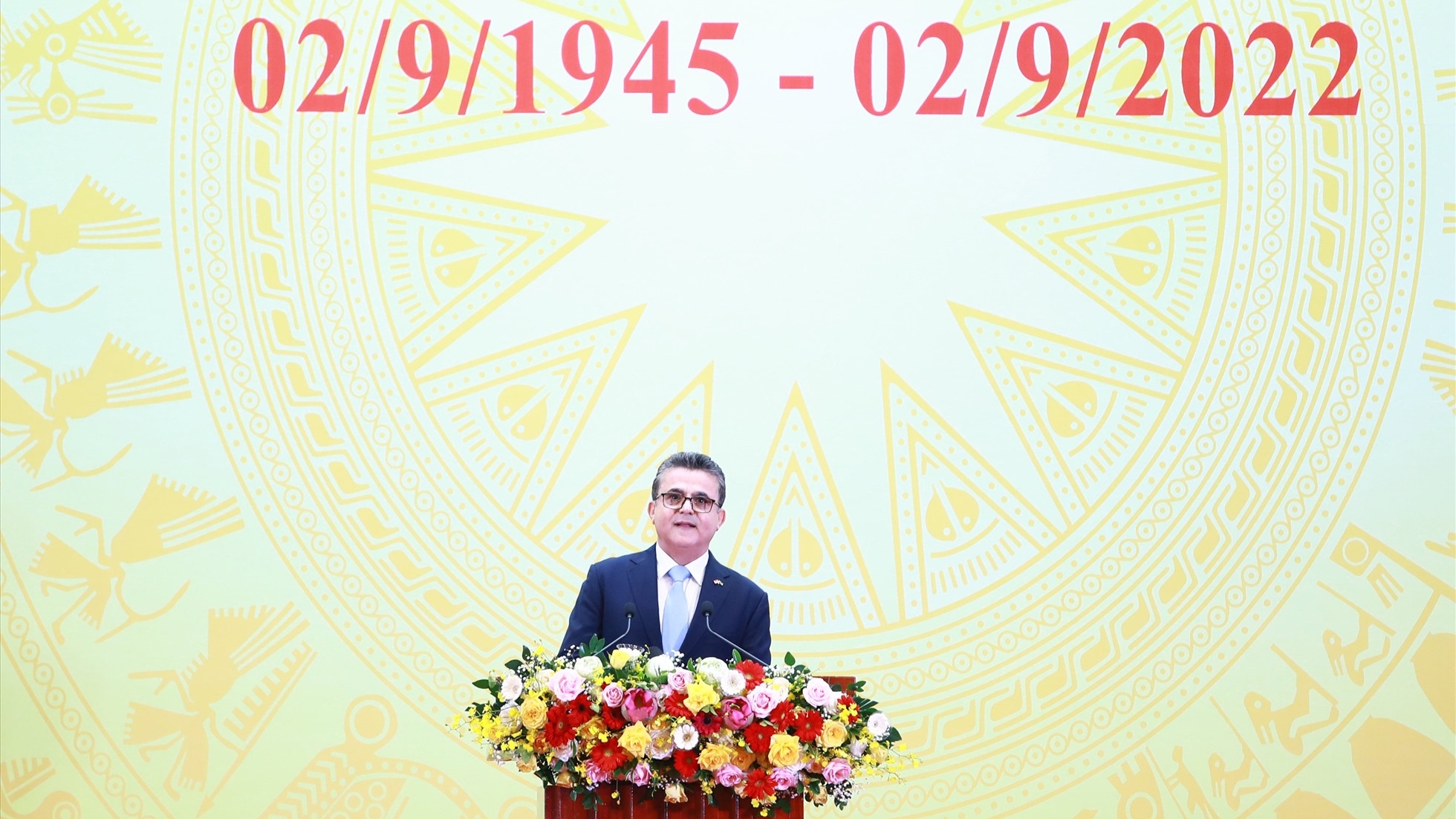 Đại sứ Palestine phát biểu chúc mừng 77 năm Quốc khánh Việt Nam