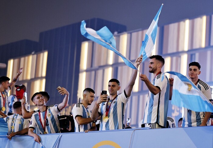 Chủ nhà Qatar làm điều chưa từng có trong lịch sử World Cup cho Messi và tuyển Argentina Ảnh 5