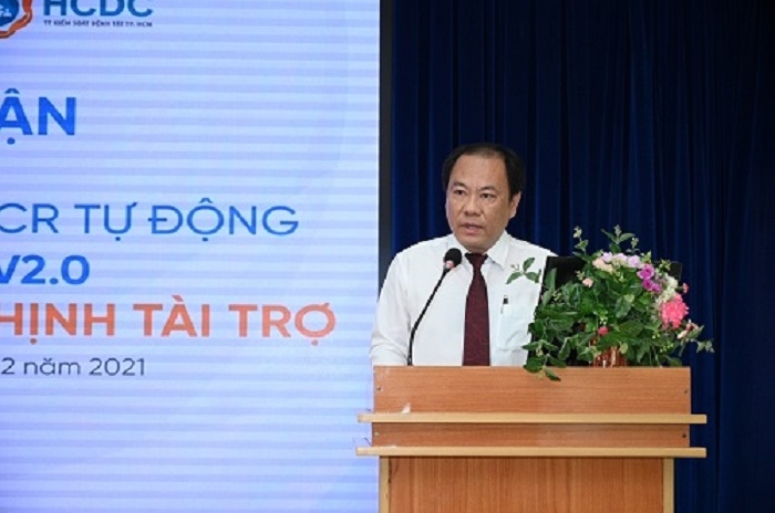 Tập đoàn Hưng Thịnh trao tặng Trung tâm Kiểm soát bệnh tật TP.HCM hệ thống máy xét nghiệm Covid- 19 gần 5,3 tỷ đồng