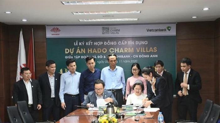 Vietcombank ký tài trợ dự án của Tập đoàn Hà Đô tổng giá trị giải ngân hơn 2.000 tỷ đồng