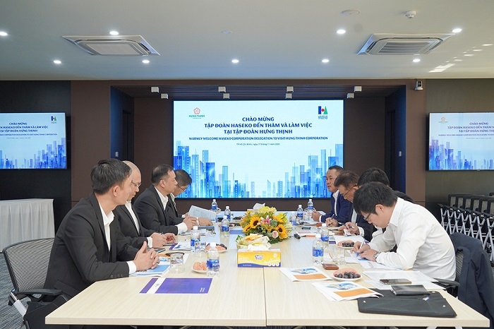 Tập đoàn Hưng Thịnh và Haseko đối thoại hợp tác ứng dụng kinh nghiệm quốc tế vào xây dựng các dự án bất động sản