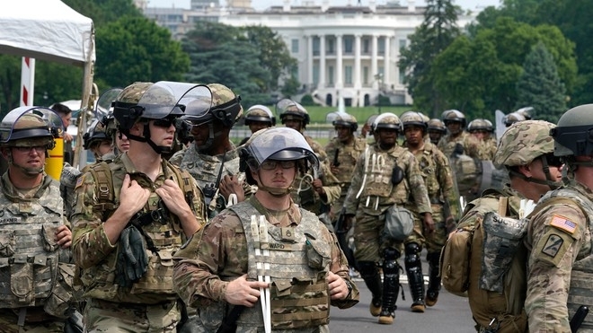 Vệ binh Quốc gia Mỹ sẵn sàng cho lễ nhậm chức của Tổng thống đắc cử Joe Biden